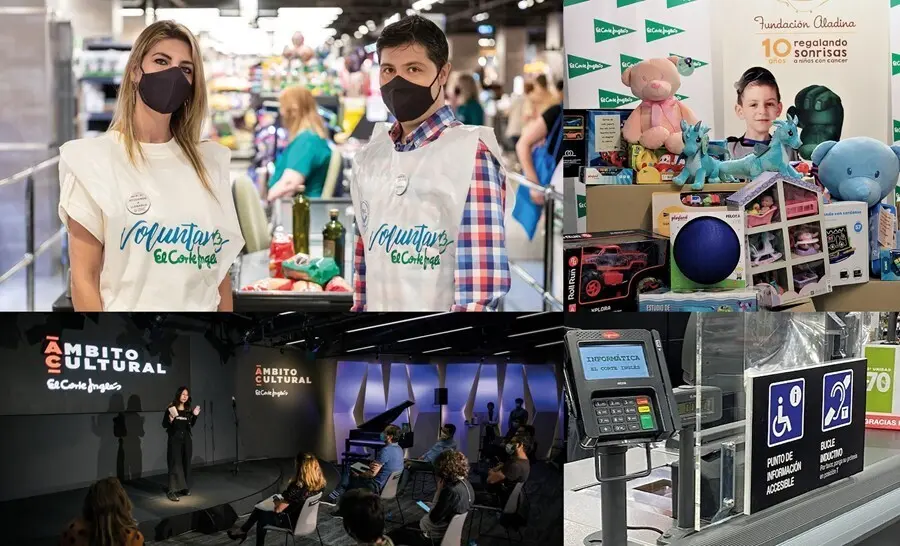El Corte Ingl&eacute;s impuls&oacute; m&aacute;s de 1.5000 actividades de car&aacute;cter social, cultural y deportivo durante 2020