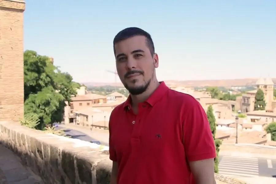 Archivo - Jos&eacute; Luis Garc&iacute;a Gasc&oacute;n, l&iacute;der de Podemos Castilla-La Mancha