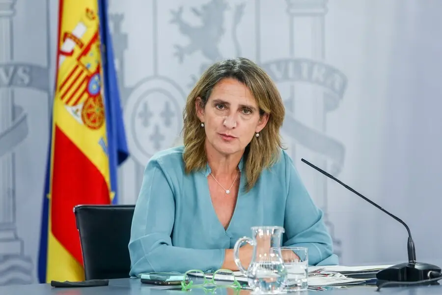 La vicepresidenta tercera y ministra para la Transici&oacute;n Ecol&oacute;gica y el Reto Demogr&aacute;fico, Teresa Ribera.