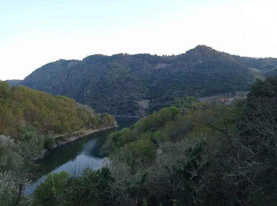Archivo - Foto de los ca&ntilde;ones de la Ribeira Sacra ,del 16 de junio del 2021 