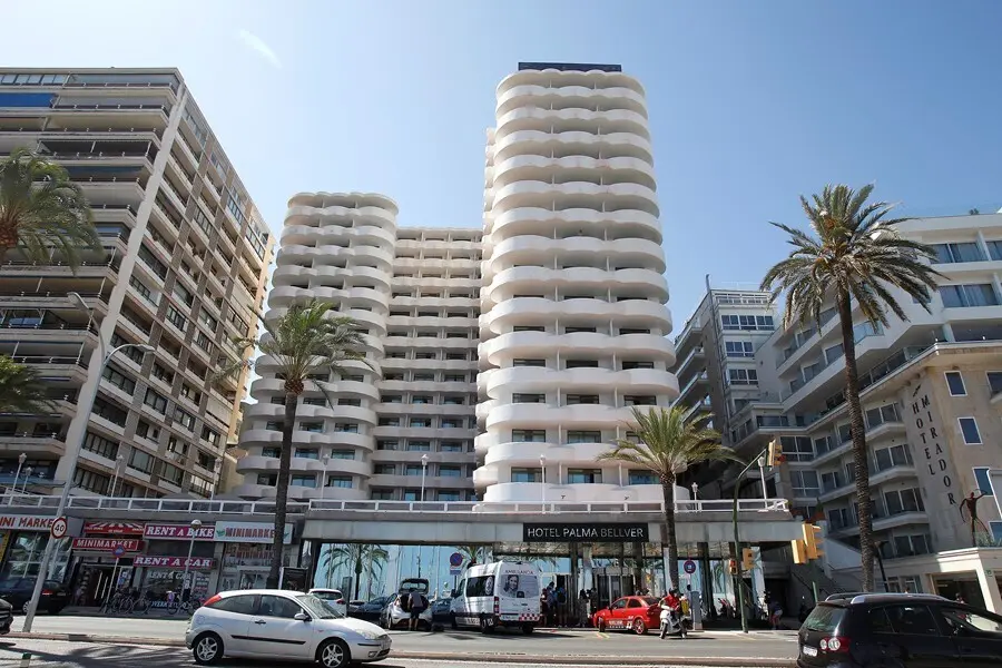 Archivo - Fachada del hotel Palma Bellver.
