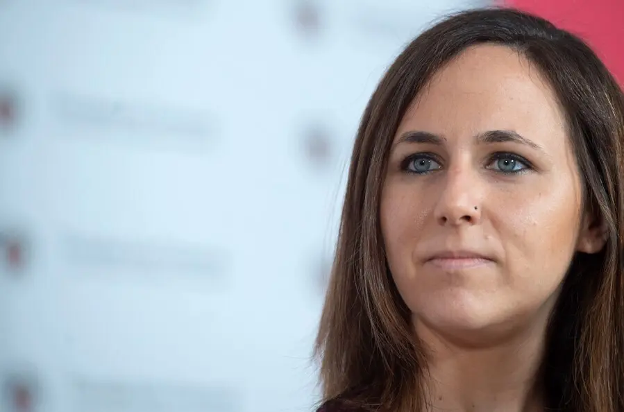 La ministra de Derechos Sociales y Agenda 2030 y Secretaria General de Podemos, Ione Belarra.