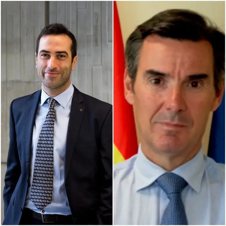Carlos Cuerpo, nuevo secretario general del Tesoro y Financiaci&oacute;n Internacional y Carlos San Basilio, nuevo director Ejecutivo de Estrategia Corporativa del Banco Europeo de Recostrucci&oacute;n y Desarrollo (BERD)