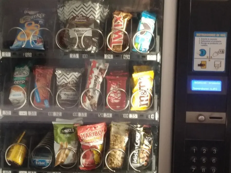 M&aacute;quina de vending