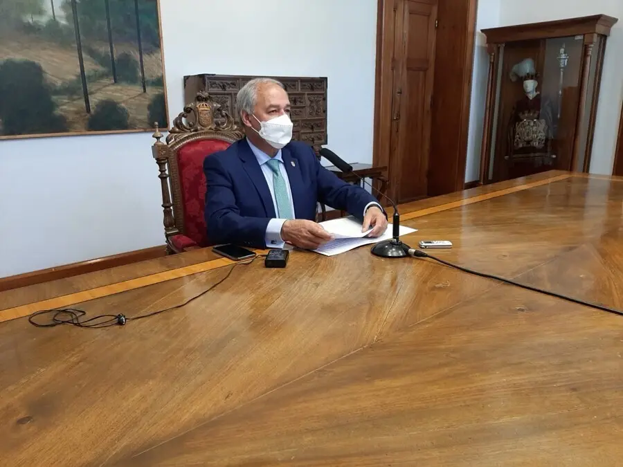 El presidente de la Diputaci&oacute;n de Lugo, Jos&eacute; Tom&eacute;.