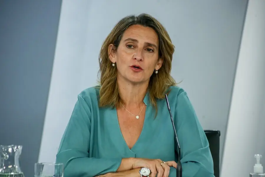 La vicepresidenta tercera y ministra para la Transici&oacute;n Ecol&oacute;gica y el Reto Demogr&aacute;fico, Teresa Ribera.