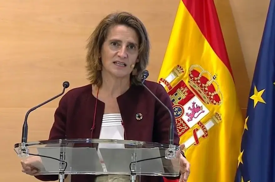 Archivo - La vicepresidenta tercera del Gobierno y ministra para la Transici&oacute;n Ecol&oacute;gica y el Reto Demogr&aacute;fico del Gobierno de Espa&ntilde;a, Teresa Ribera
