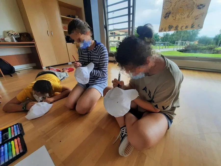 Participantes en el campamento de verano de Pi&eacute;lagos
