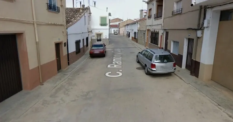 Calle Ram&oacute;n y Cajal de la localidad conquense de Motilla del Palancar