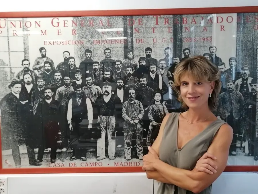 La militante del PSOE y secretaria general de este partido en Paracuellos del Jarama, Eva Llarandi, que se postula como precandidata a la Secretar&iacute;a General del PSOE-M