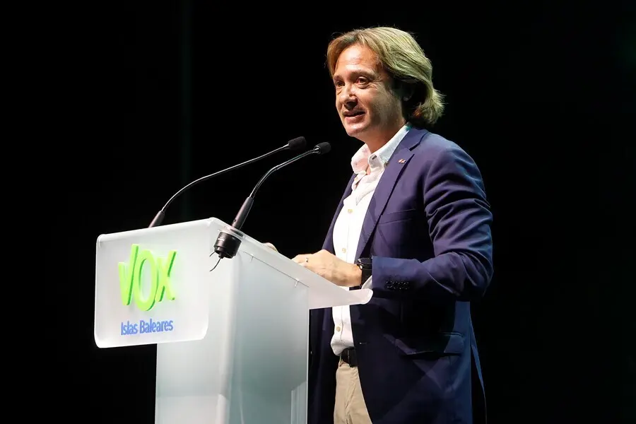 Archivo - El l&iacute;der de Vox en Baleares, Jorge Campos.