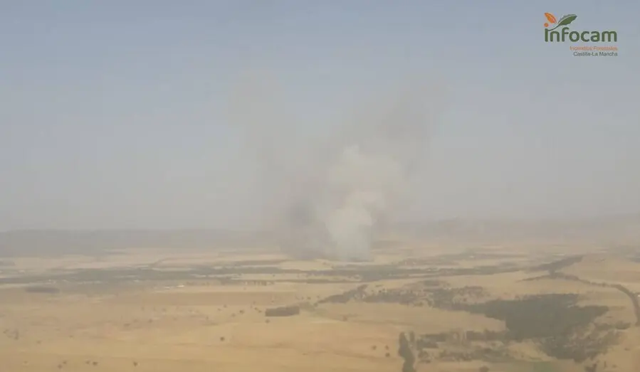 Incendio en Retuerta del Bullaque