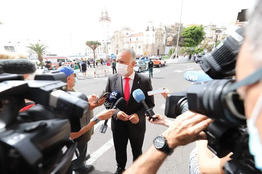 El presidente de Canarias, &Aacute;ngel V&iacute;ctor Torres