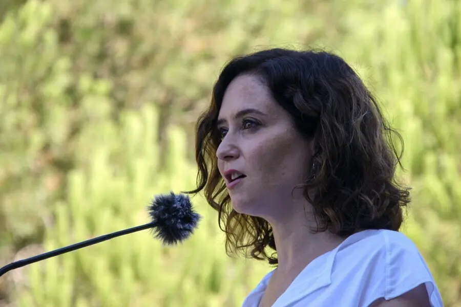 La presidenta de la Comunidad de Madrid, Isabel D&iacute;az Ayuso.