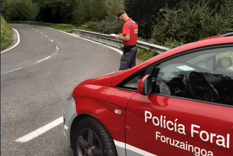 Polic&iacute;a Foral de Navarra.