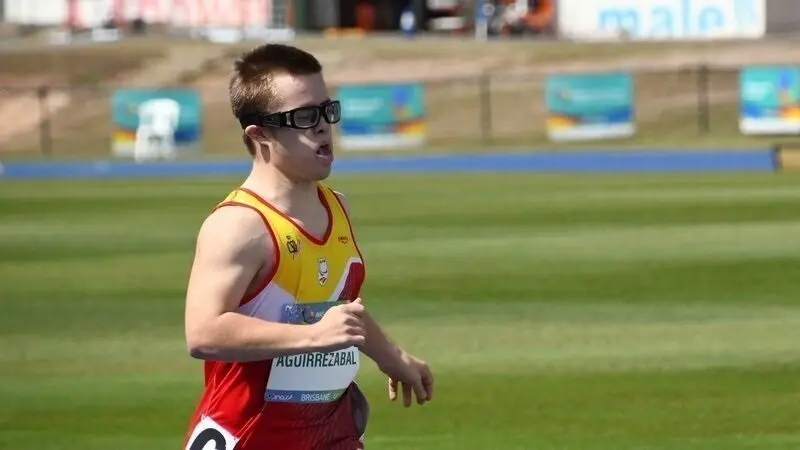 Mikel, atleta con s&iacute;ndrome de Down campe&oacute;n del mundo en 2019