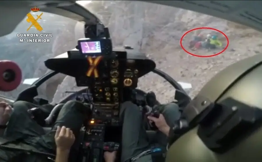 Rescate de tres monta&ntilde;eros.