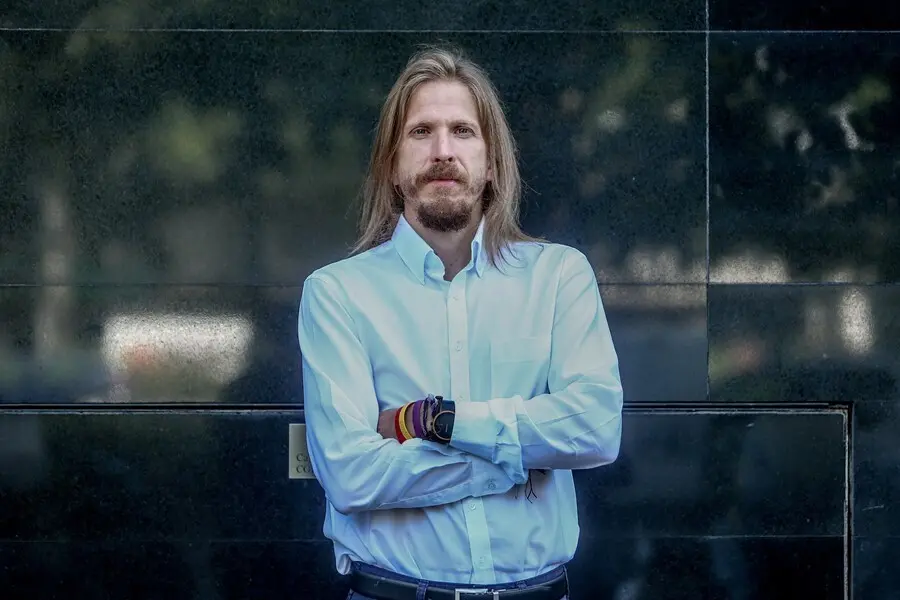 El coordinador general de Podemos en Castilla y Le&oacute;n, Pablo Fern&aacute;ndez 