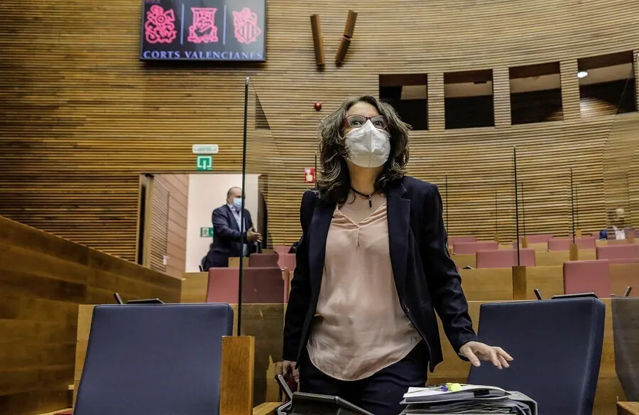 Archivo - La vicepresidenta del Gobierno de la Comunidad Valenciana y consellera de Pol&iacute;ticas de Igualdad, M&oacute;nica Oltra en imagen de archivo