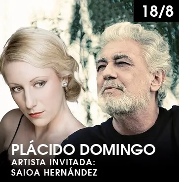 Cartel de Pl&aacute;cido Domingo y Saioa Hern&aacute;ndez en Starlite