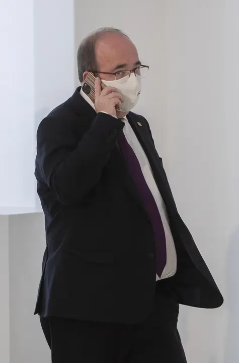 El ministro de Cultura y Deporte, Miquel Iceta