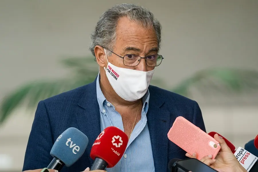 El consejero de Educaci&oacute;n, Universidades y Ciencia y portavoz del Gobierno de la Comunidad de Madrid, Enrique Ossorio