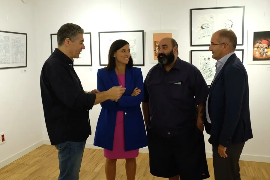 La alcaldesa de Santander, Gema Igual, junto a Oscar Mu&ntilde;iz