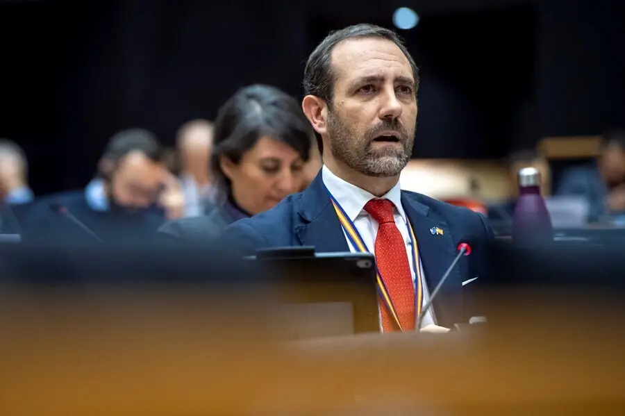 Archivo - El eurodiputado de Cs Jos&eacute; Ram&oacute;n Bauz&aacute;
