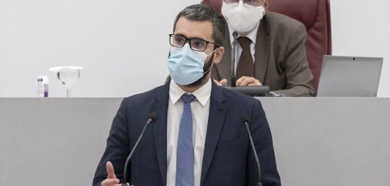 El vicesecretario general y portavoz del PSRM, Francisco Lucas