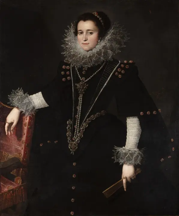 Archivo - Retrato de una dama, de Bartolom&eacute; Gonz&aacute;lez y Serrano.
