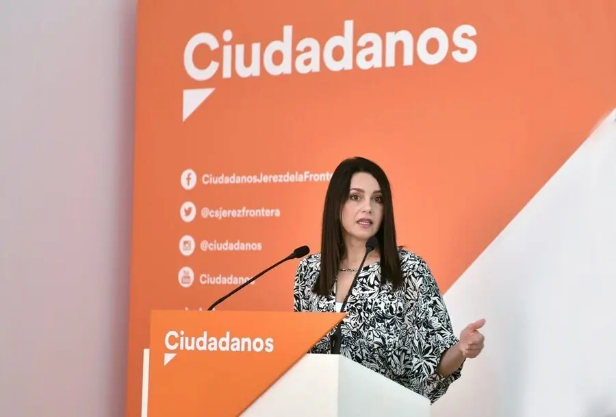 La presidenta de Ciudadanos (Cs), In&eacute;s Arrimadas