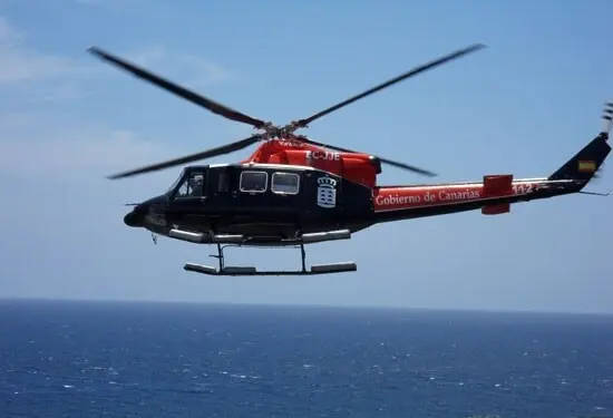 Archivo - Helic&ograve;pter del GES