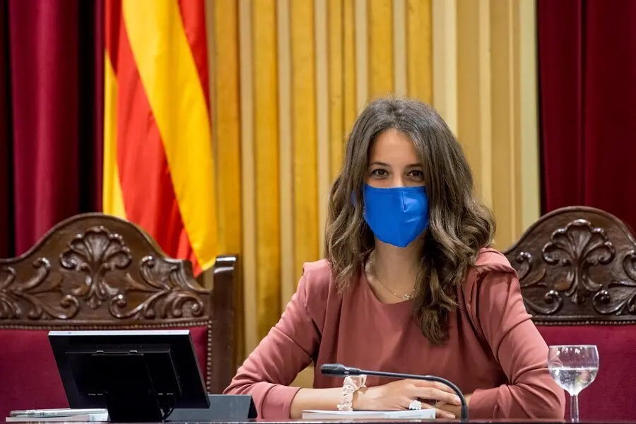 Archivo - La vicepresidenta primera de la C&aacute;mara balear y diputada de Unidas Podemos, Gloria Santiago.