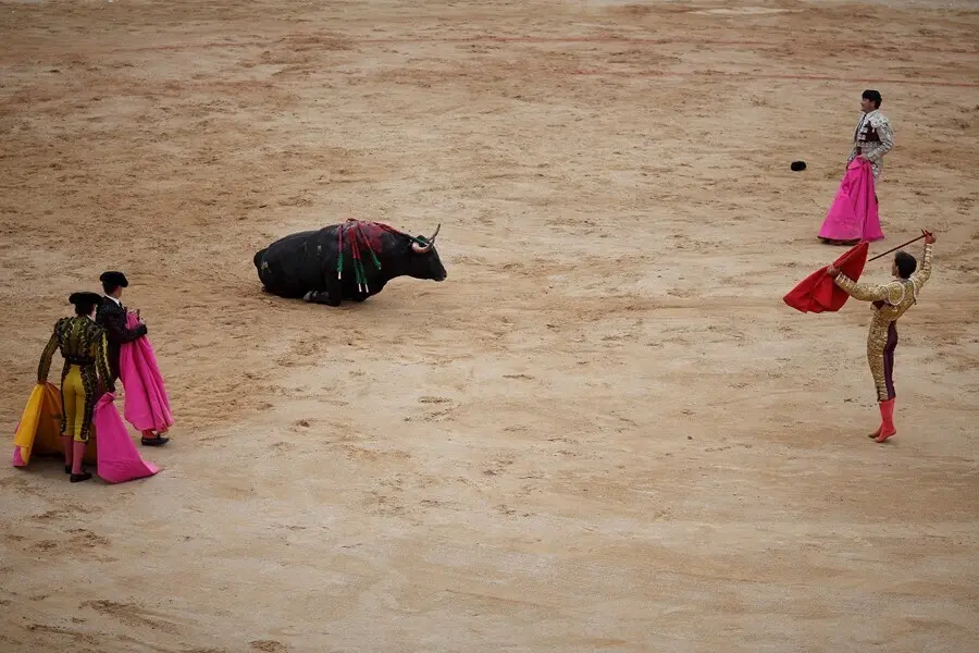 Archivo - Corrida de toros