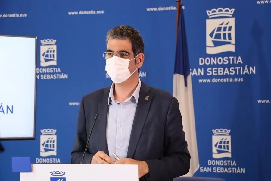 Archivo - El alcalde de San Sebasti&aacute;n, Eneko Goia