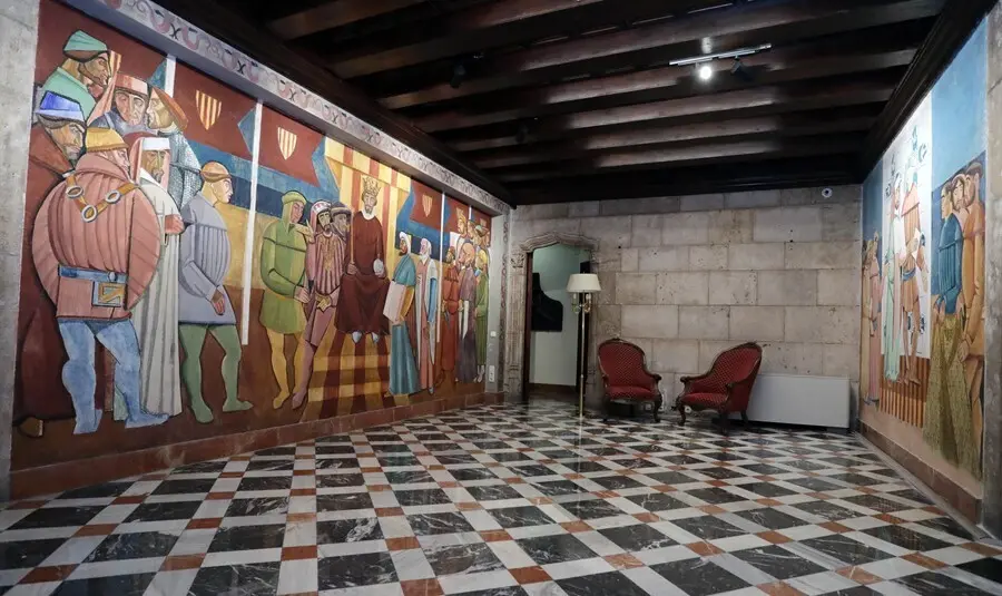Archivo - Murales cubistas de Jos&eacute; Vento