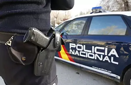 Una patrulla de la Polic&iacute;a Nacional.E.M.