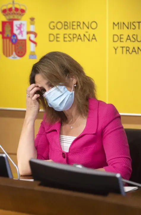 La vicepresidenta tercera y ministra para la Transici&oacute;n Ecol&oacute;gica y el Reto Demogr&aacute;fico, Teresa Ribera