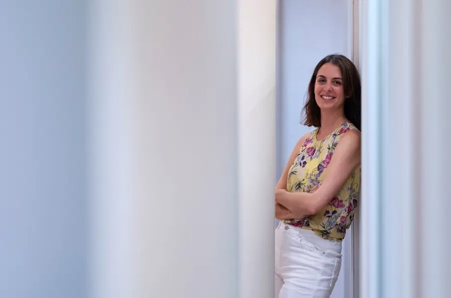 Archivo - La portavoz de M&aacute;s Madrid en el Ayuntamiento, Rita Maestre, posa durante una entrevista a Europa Press