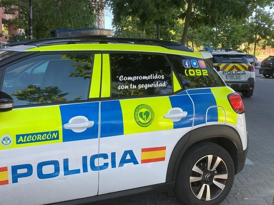 Veh&iacute;culo de la Polic&iacute;a Local de Alcorc&oacute;n