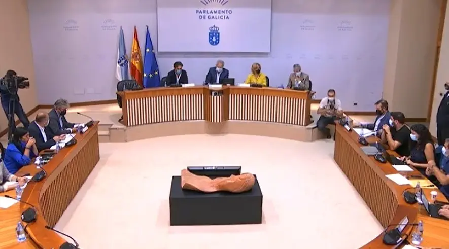 Reuni&oacute;n de la diputaci&oacute;n permanente del Parlamento