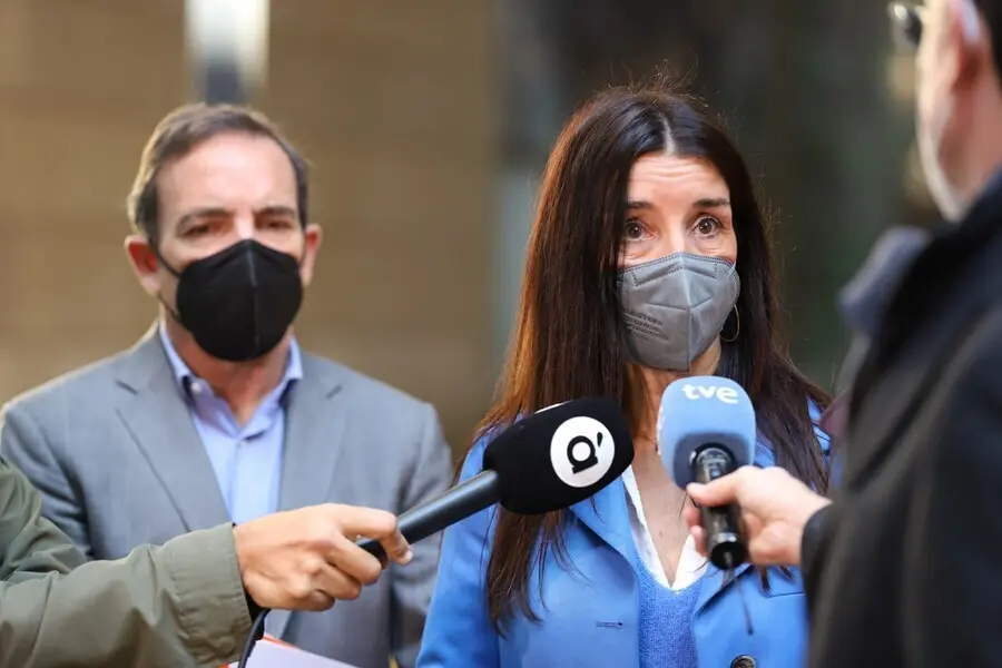 Archivo - La s&iacute;ndica de Ciudadanos (Cs) en Les Corts valencianas, Ruth Merino, en imagen de archivo