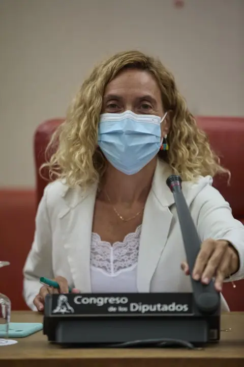 La presidenta del Congreso, Meritxell Batet, en la Diputaci&oacute;n Permanente 