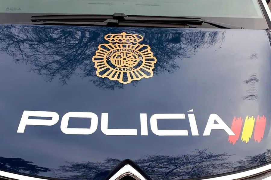 Veh&iacute;culo de la Polic&iacute;a Nacional.