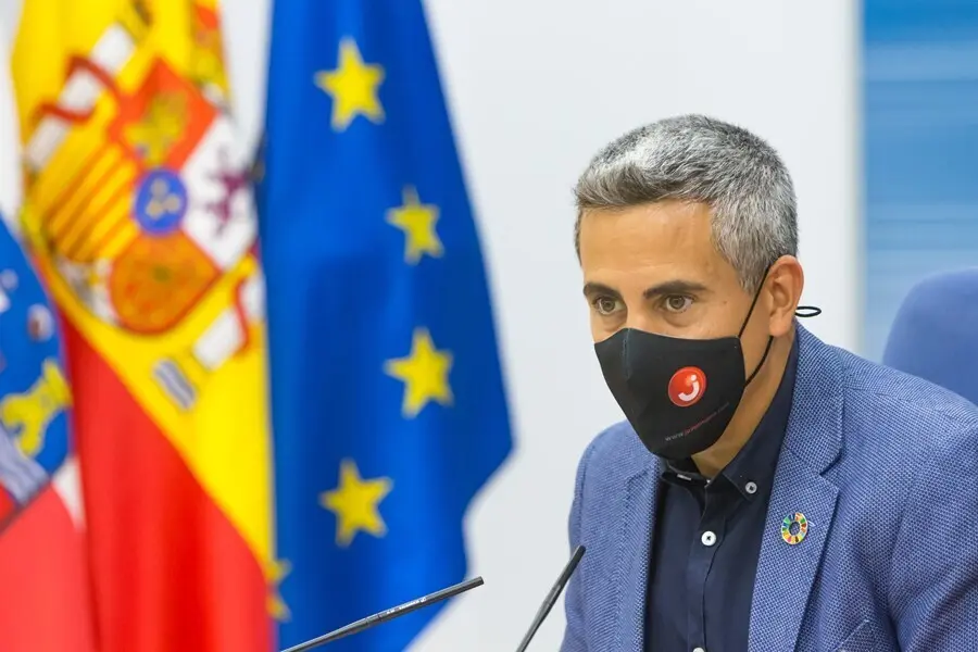El vicepresidente y consejero de Universidades, Igualdad, Cultura y Deporte, Pablo Zuloaga, informa, en rueda de prensa, de los acuerdos de Consejo de Gobierno