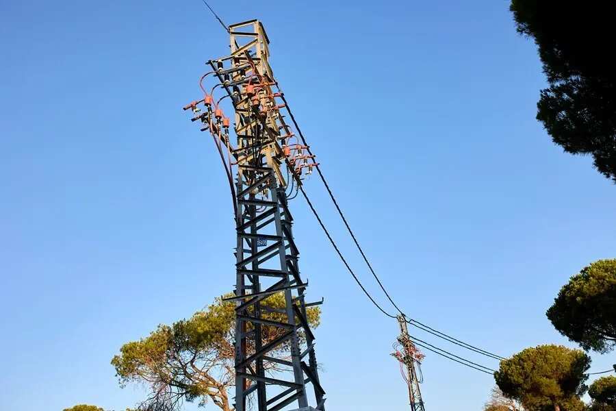 Una central el&eacute;ctrica.