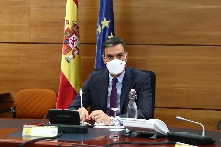 El presidente del Gobierno, Pedro S&aacute;nchez