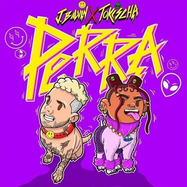 Portada del nuevo single de J Balvin 'Perra', que canta junto a Tokischa, en el album 'Jos&eacute;' que el artista pondr&aacute; a la venta el pr&oacute;ximo 10 de septiembre.