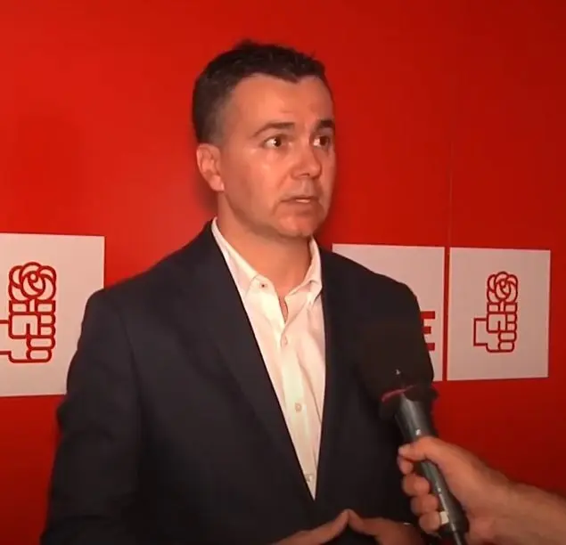 Secretario de Relaciones Internacionales del PSOE, H&eacute;ctor G&oacute;mez