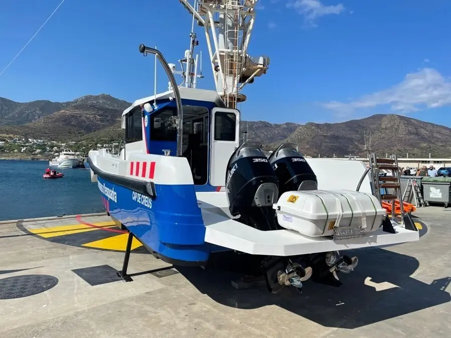 Imagen de la nueva embarcaci&oacute;n 'Cap de Creus'